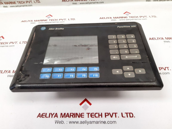 Allen-bradley Panelview 600 Operator Interface Panel (Not Working)