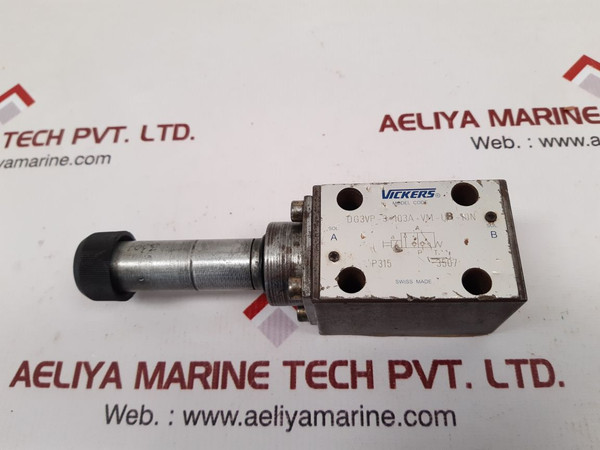 Vickers Dg3Vp-3-103A-vm-ub-10N Operated Valve