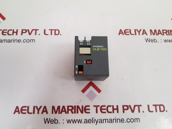 Hyundai Ulb 100 Latching Block 50/60 Hz