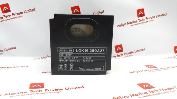 Landis & Gyr Lok16.250A27 Control Box For Oil Burner Boiler Program Controller