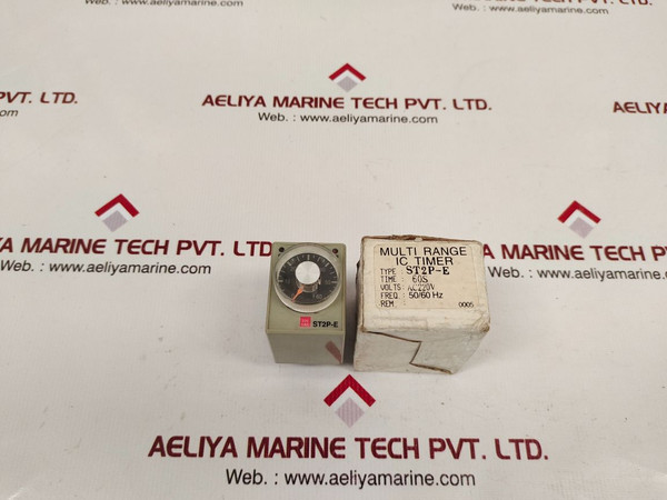 St2P-e Multi Range Ic Timer 0-60Sec 1A 220Vac 50/60Hz