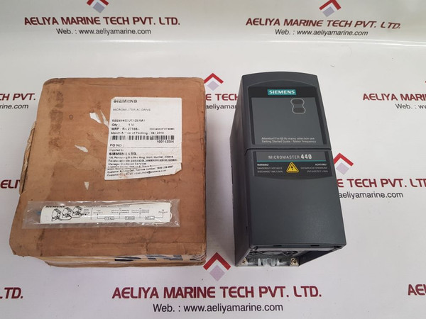Siemens Micromaster 440 6Se6440-2Uc12-5Aa1 Inverter Drive 200-240V