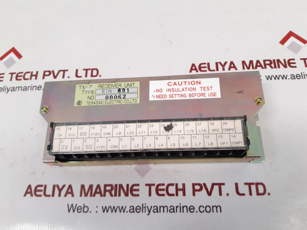 Terasaki Ein-631 Tm-2 Receiver Unit 00062