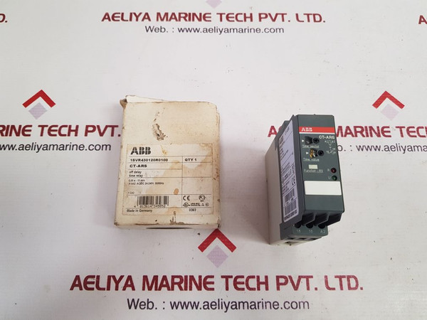 Abb Ct-ars Off Delay Time Relay 1Svr430120R0100, 4A 230V