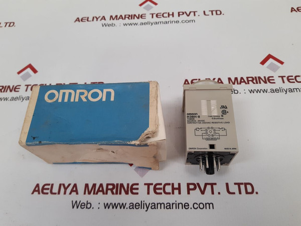 Omron H3Bh-8 Timer Relay 0.5 To 10 Sec 24Vdc
