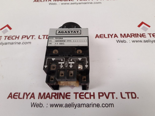 Agastat 7012Aa Timing Relay .1-1 Sec 120V 60Hz