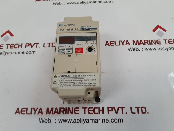 Yaskawa Cimr-j7Aa20P1 Inverter Ip20