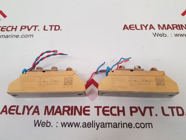 Semikron Semipack 1 Skkt 57/12 E Thyristor Module