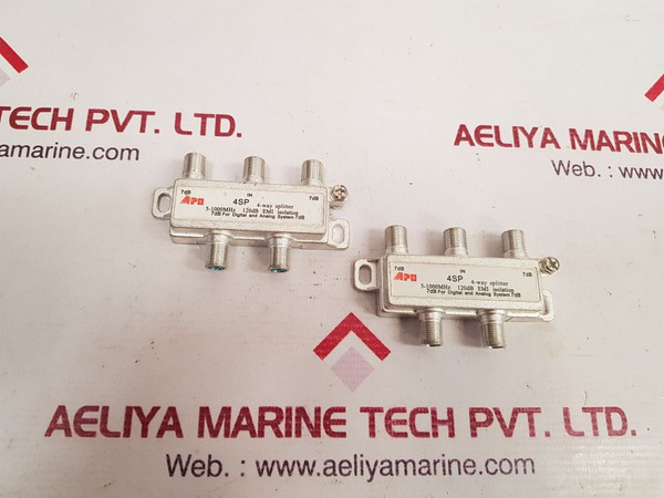 Lot Of 5X Aph 4Sp 4-way Splitter 5-1000Mhz