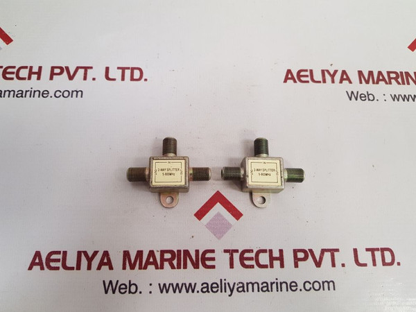 Lot Of 3X 2-way Splitter 5-900 Mhz