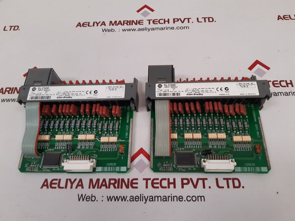 Allen-bradley Slc 500, 1746-ia16 Input Module 459020-0131 Ser. C 50/60Hz