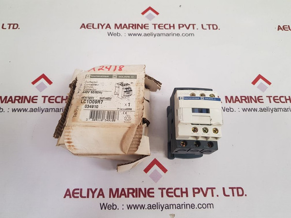 Telemecanique/Schneider Lc1D09R7 Contactor 440V 50/60Hz