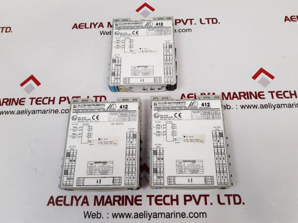 Elconµ Range D 412 2 Channel Isolating Contact Repeater 20-30 Vdc