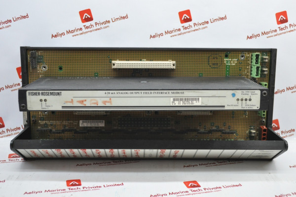 Analog output field interface module 01984-4418-0001 rev g/k