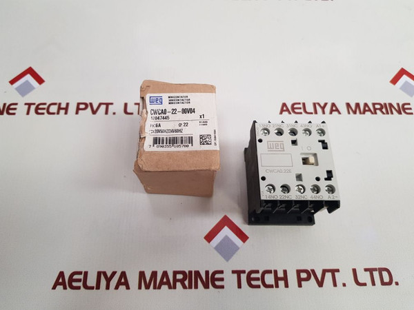 Weg Cwca0.22E Contactor Relay 10A 690V Cwca0-22-00V04