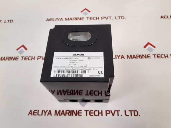 Siemens Lok16.250A27 Oil Burner Controller 50-60Hz