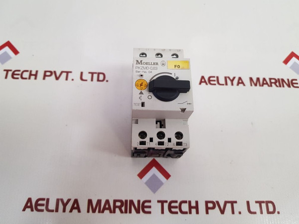 Moeller Pkzm0-0,63 Protective Circuit Breaker Used
