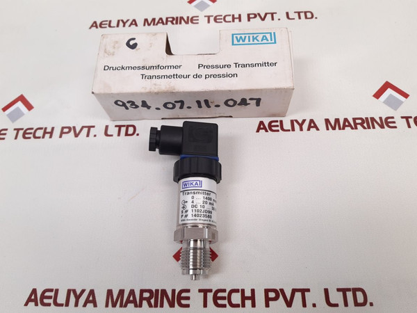 Wika S-10 Pressure Transmitter 4...20 Ma