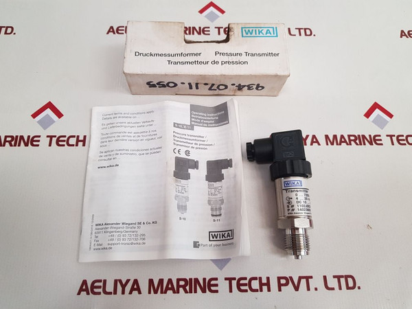 Wika S-10 Pressure Transmitter 14023608