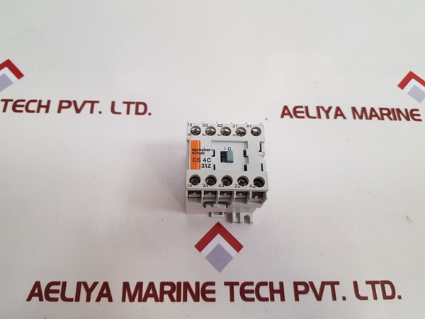 Sprecher+Schuh Cs 4C-31Z Control Relay Ac-1 500V~ 16A