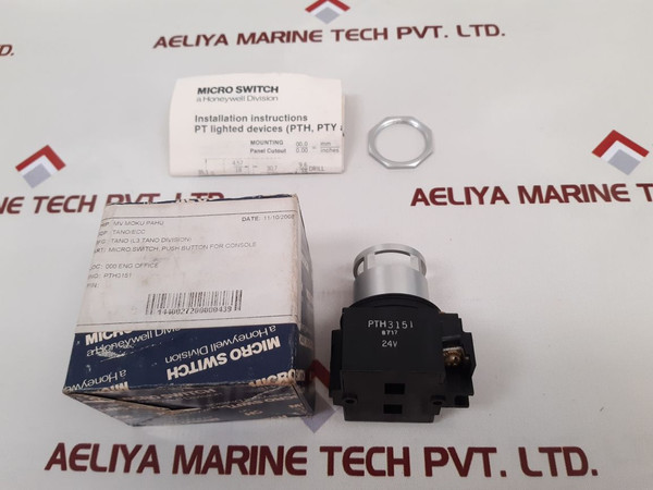 Micro Switch Pth3151 Push Button 24V
