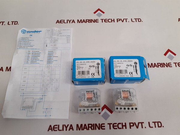Finder 26.02.8.230.0000 Step Relay 10A 250V
