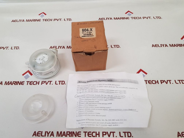 Huba Control 604.99352 Mechanical Pressure Switch 0.2...3