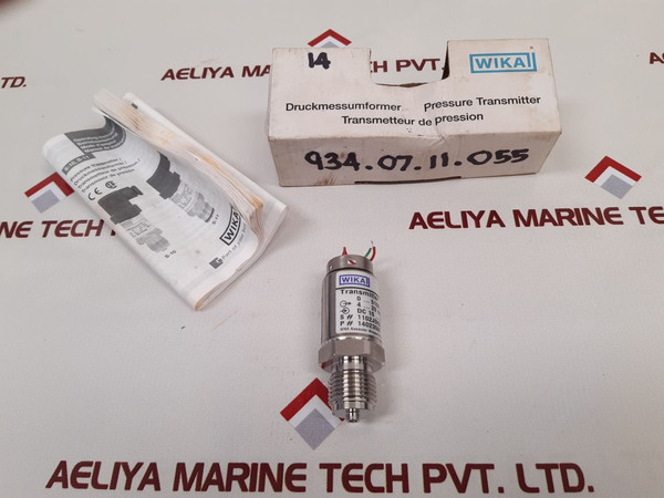 Wika S-10 Pressure Transmitter (Not Working)