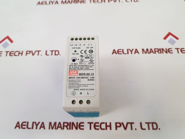 Mean Well Mdr-60-12 Rail Power Supply