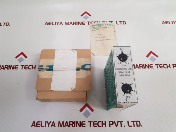 Neselco 601 E 3350 Excitation-loss Relay Unit