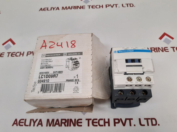 Telemecanique/Schneider Lc1D09R7 Contactor New One