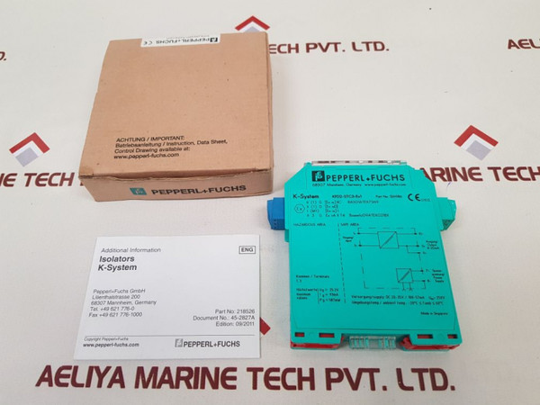 Pepperl+Fuchs Kfd2-stc3-ex1 Transmitter 126986