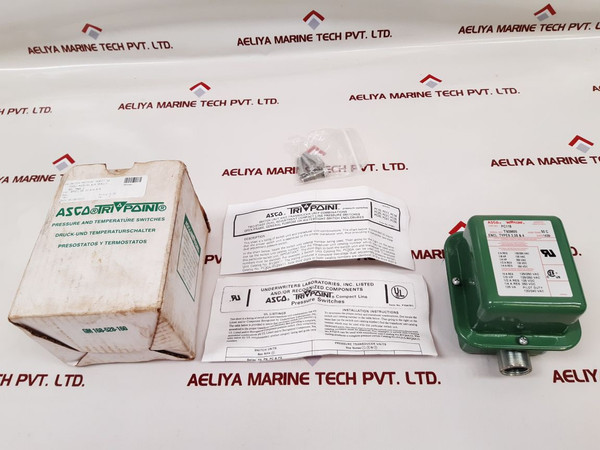 Asco Pc11B Pressure Switch 250 Vac
