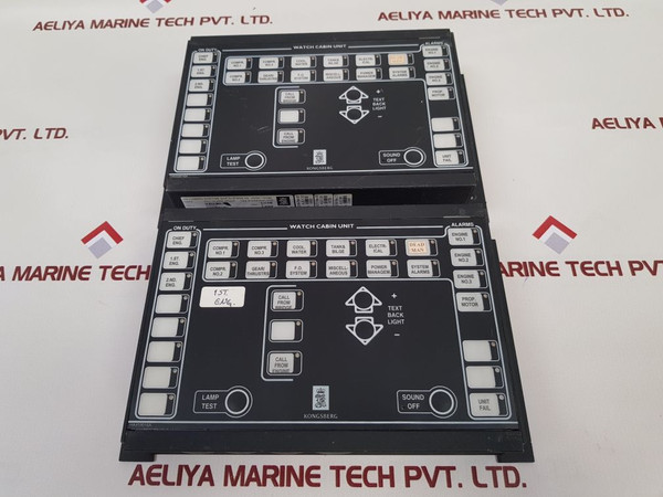 Kongsberg 8100262 Watch Cabin Unit Used