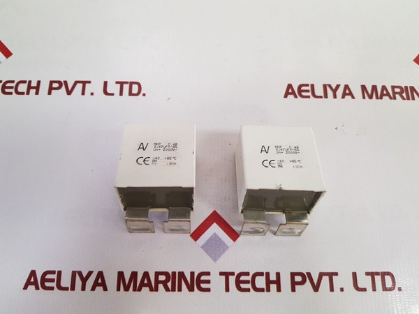 Lot Of 6X Av Arcotronics Mkp C.4B Capacitor