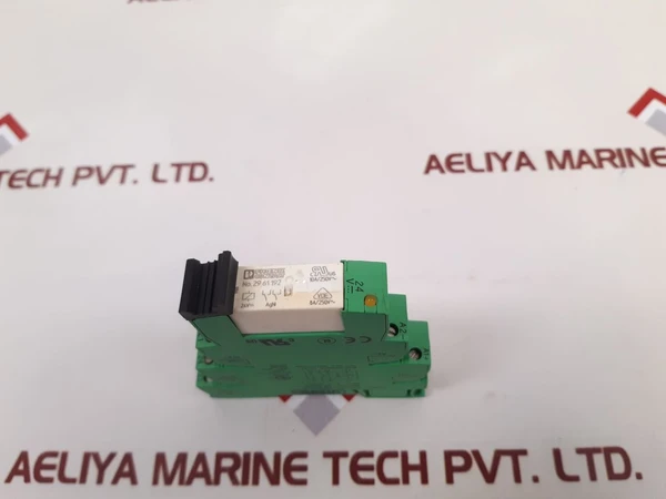 Lot Of 6X Phoenix Contact Plc-bsc-24Dc/21-21 Relay Socket 250Vac/2X6A