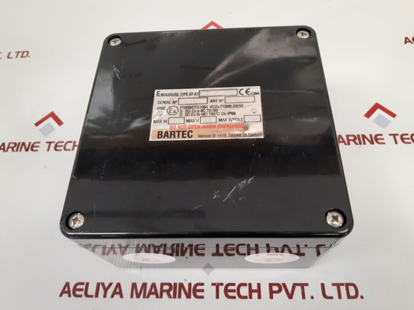 Bartec 07-51 03-1601/6090/16 Junction Box