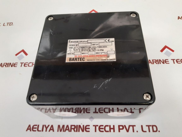 Bartec 07-51 03-1601/6090/16 Junction Box