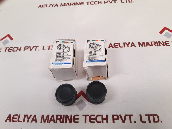 Telemecanique Zb5Aa2 Black Pushbutton