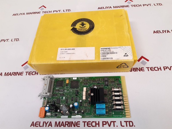 Siemens E3M071 498405 Interactive Line Card