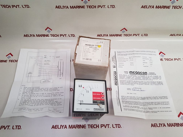 Megacon Kec115A 3 Phase Short Circuit Guard 0-2/4Ka