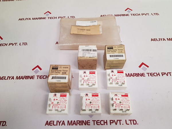Dayton 6A858 Solid State Timer Relay
