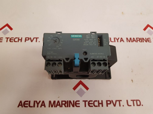 Siemens 3Ub8133-4Gw2 Overload Relay