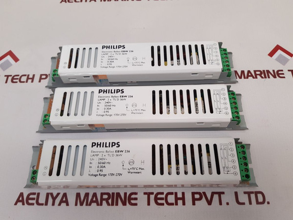 Philips Ebw 236 Electronic Ballast Ebw 236