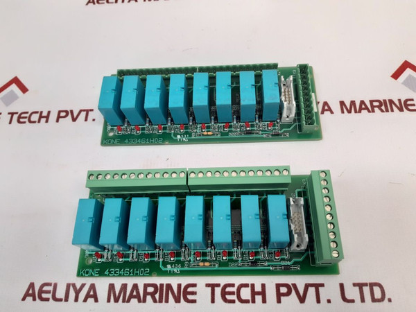 Kone 433460G02 Relay Board 433461H02
