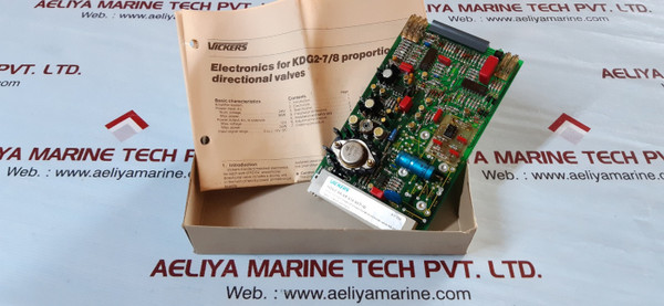 Vickers Kdg2-8A-ar-614 892-10 Amplifier Board Sperry Germany