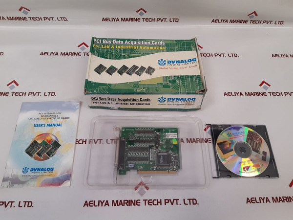 Dynalog Pci-1011 Pci Bus Data Acquisition Cards Rev. 2.1