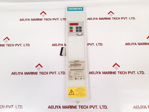 Siemens 6Se7016-1Ea61-z Ac Drive Front Cover (Not Working)