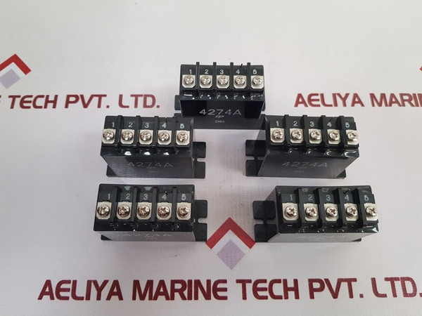 Lot Of 4X 4274A D93 Np/Rp Terminal Block
