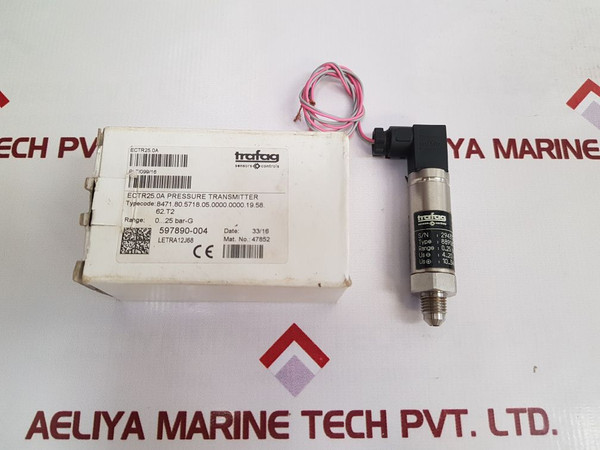 Trafag 8891.80.3318 Pressure Transmitter Ectr25.0A